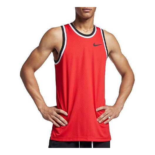 Nike Dri-FIT Classic Basketball Jersey For Men Red AQ5592-657