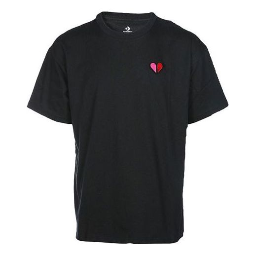 Converse Valentine's Day T-Shirt 'Black' 10021420-A01