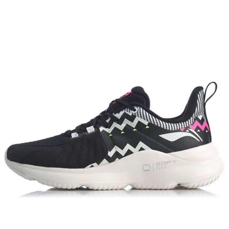 (WMNS) Li-Ning Soft Plus 'Black White' ARHQ024-6