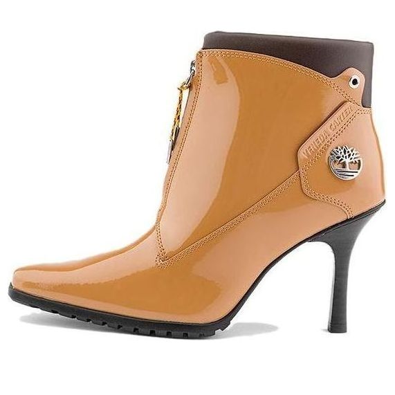 (WMNS) Timberland x Veneda Carter Zip Boots 'Wheat Patent Leather' A69SQW