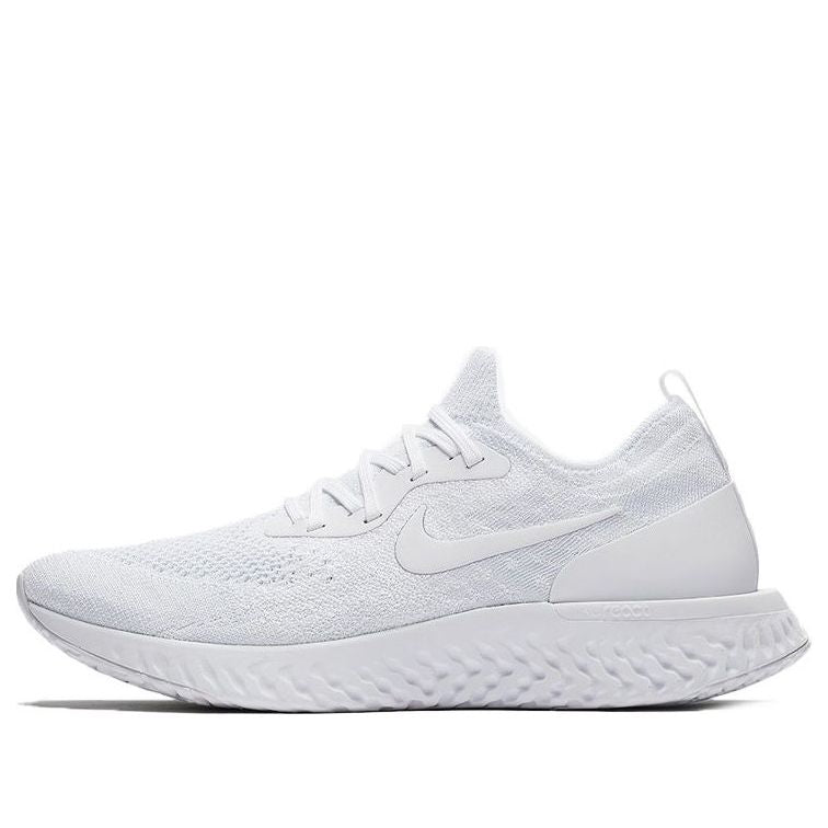 Nike Epic React Flyknit 'Triple White' AQ0067-102