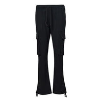 (WMNS) Converse Knit Cargo Pants 'Black' 10019795-A03