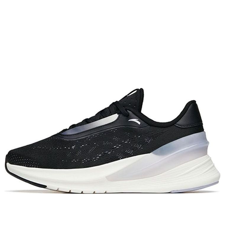 (WMNS) ANTA Running Series Sneakers 'Black White Silver' 122215556-1