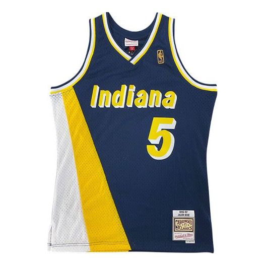 Mitchell & Ness NBA Swingman Jersey 'Indiana Pacers - Jalen Rose 1996/97' SMJYAC18089-IPANAVY96JRS