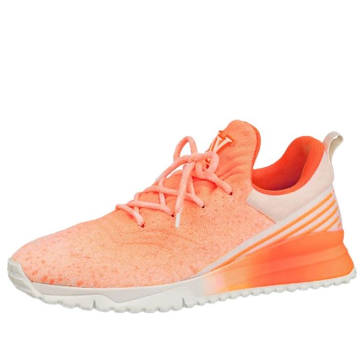 حذاء LOUIS VUITTON VNR الرياضي "Orange Knit" 1A4TRK