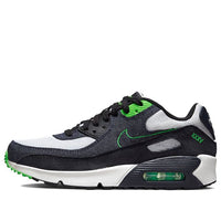 (GS) Nike Air Max 90 Leather SE 'Black Scream Green' DN4376-001