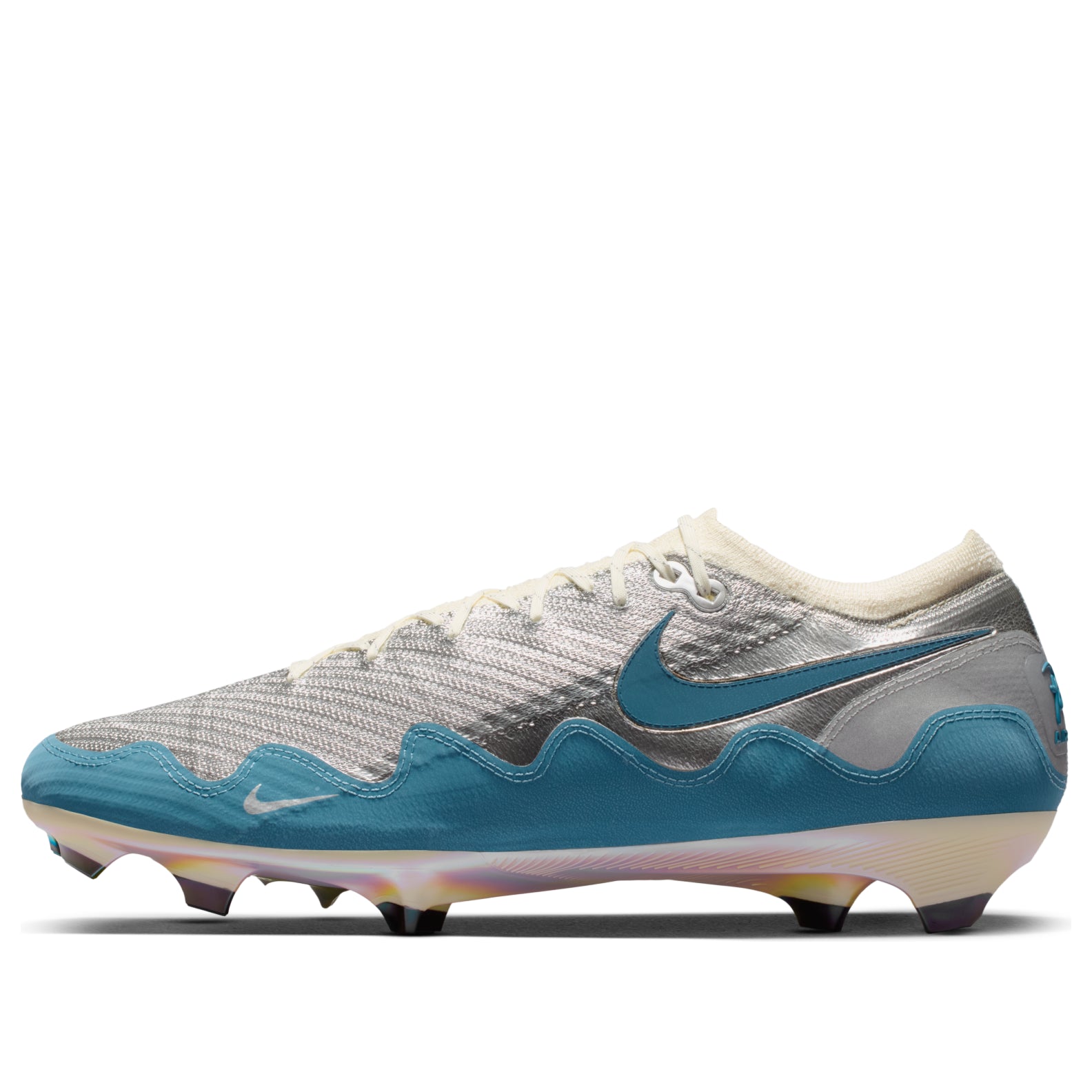 Nike x Patta Mercurial Zoom Vapor 16 Elite FG SE 'Noise Aqua Metallic Silver' IQ3365-002