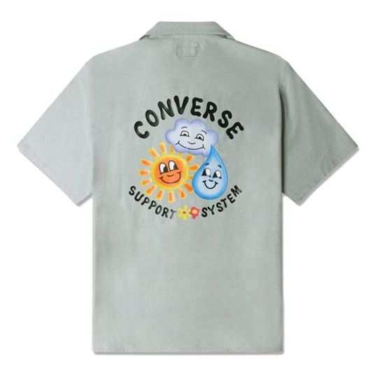 Converse Skate Woven Polo Shirt 'Alligator Friend' 10024751-A01