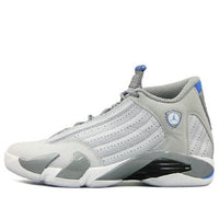 (GS) Air Jordan 14 Retro 'Wolf Grey' 487524-004