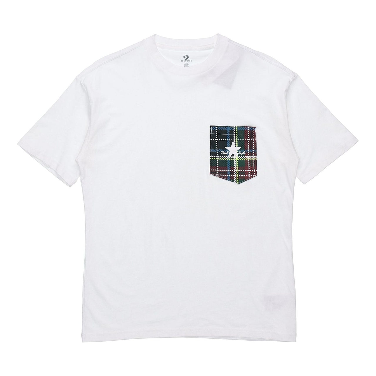 Converse Pocket Casual Short-Sleeve Tee Mens White 10020885-A01