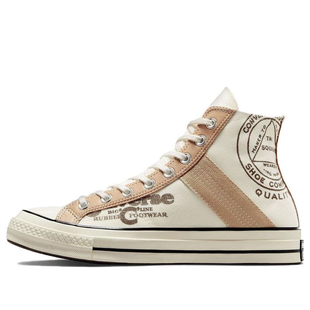 Converse Chuck 70 Leather Overlay High 'Egret Champagne Tan' A07122C