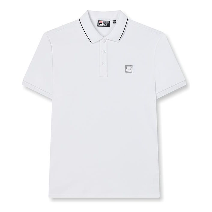 FILA Heritage Collection Polo Shirt 'White' F11M428119FWT