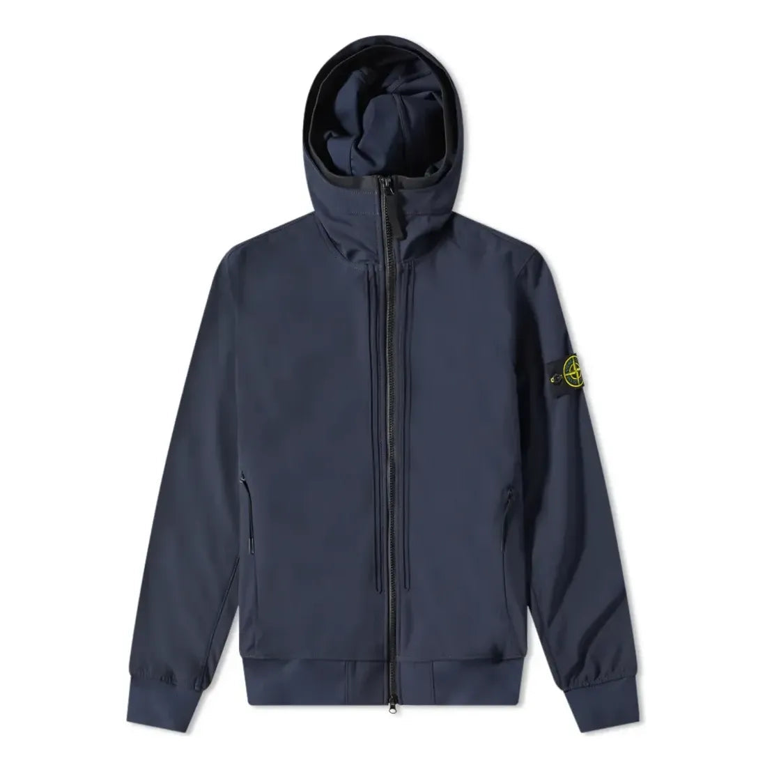 STONE ISLAND Soft Shell-R Hooded Jacket 'Navy' 761540427-V0020