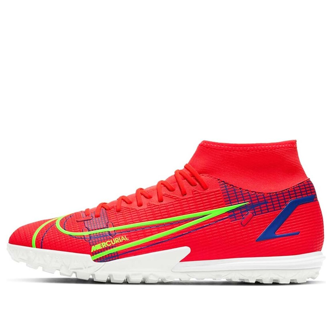 Nike Mercurial Superfly 8 Academy TF Turf 'Red Neon Green' CV0953-600