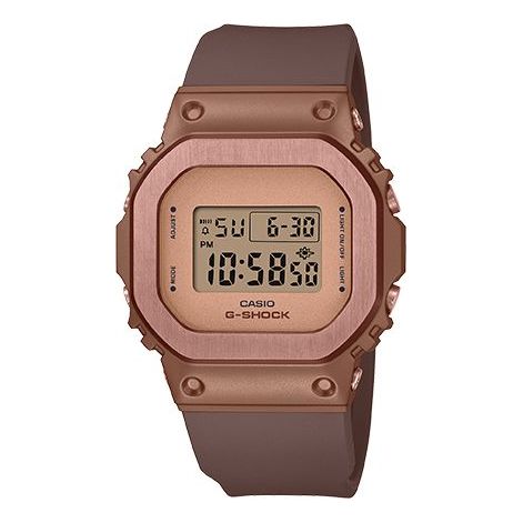 CASIO G-Shock Digital 'Rose Gold' GM-S5600BR-5PR