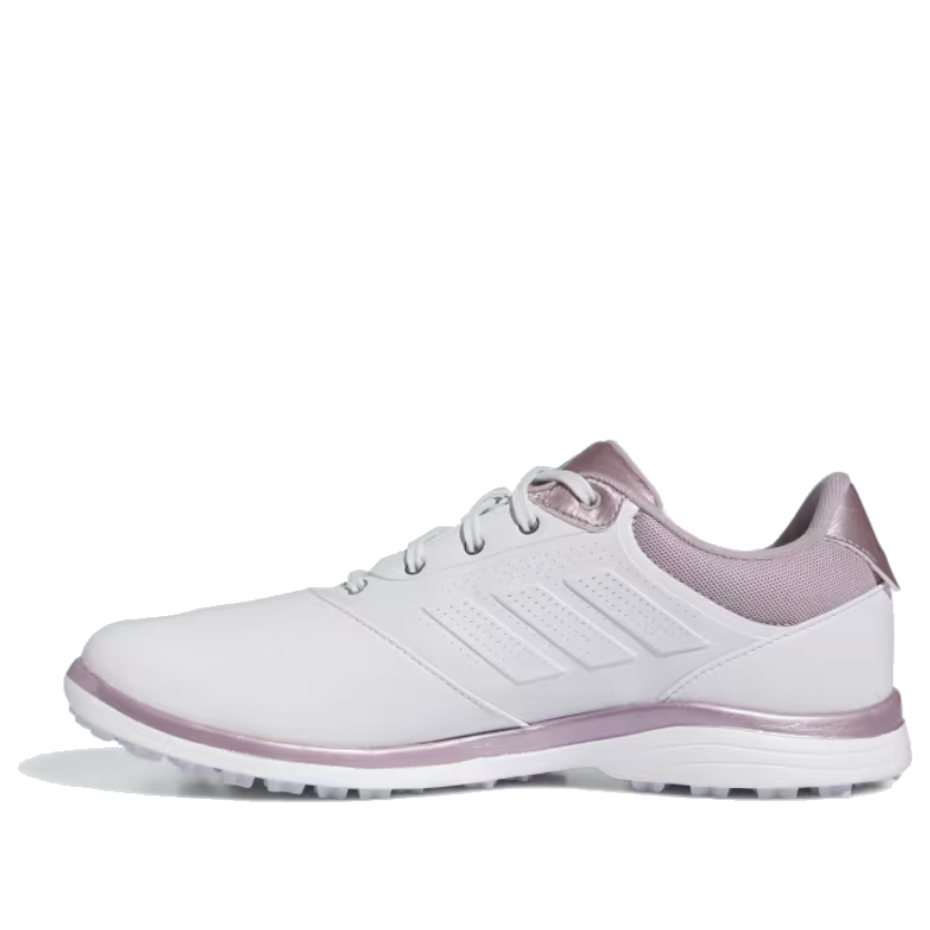 (WMNS) adidas Alphaflex 24 Traxion Golf 'Grey Preloved Fig Silver' IG3272
