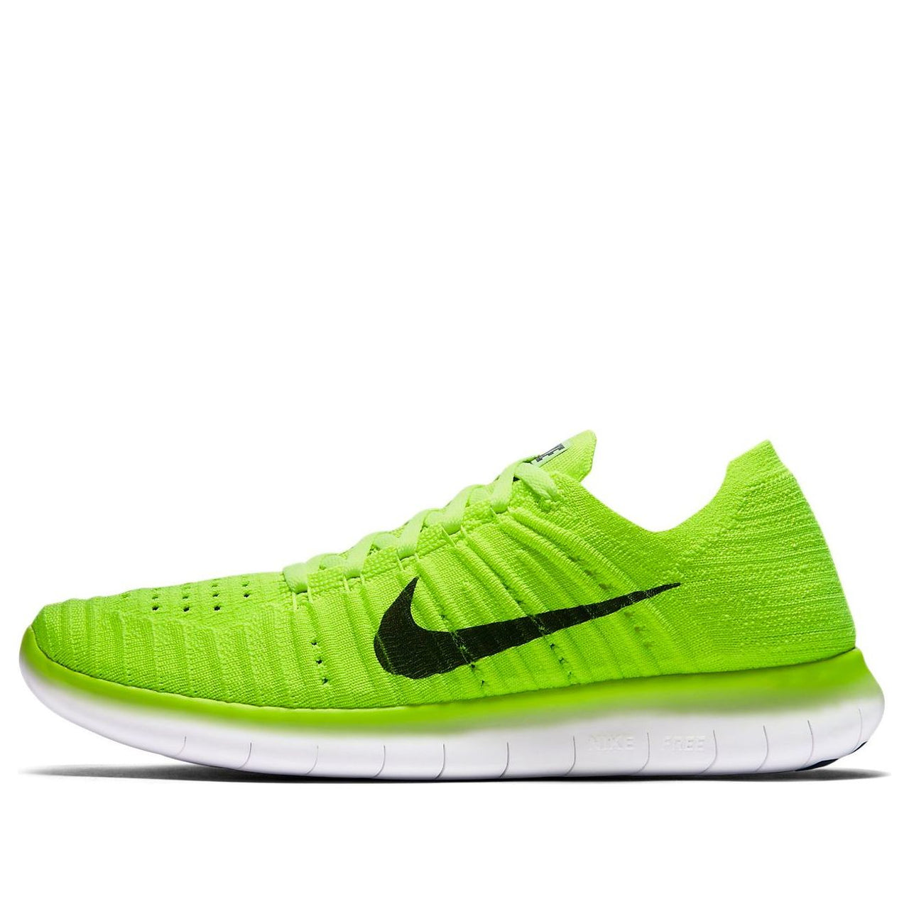 (WMNS) Nike Free RN Flyknit 'Medals Stand Volt' 842546-700