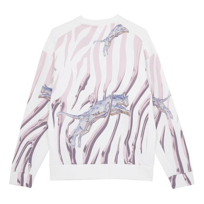 PUMA x SORAYAMA Sweatshirt 'White Pink Sliver' 622614-02