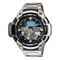 CASIO Sports Mens Black Analog/Digital Combo SGW-400HD-1BQ