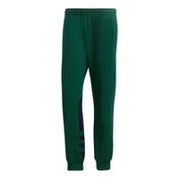 adidas Big Trefoil Sweatpants 'Green Black' HG6455