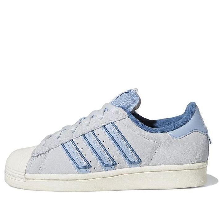 (GS) adidas Superstar J 'Altered Blue White' GV7949