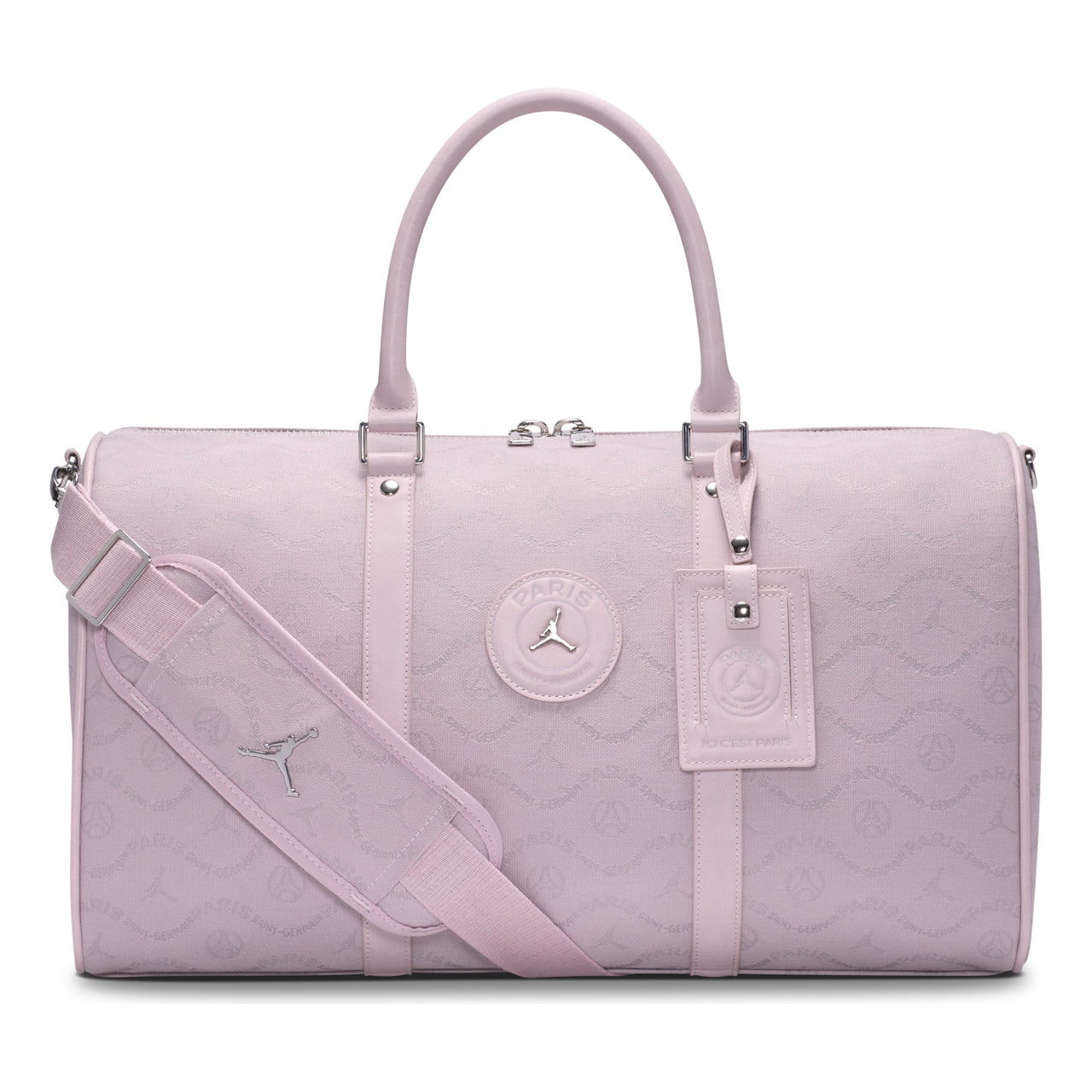 Air Jordan x Paris Saint-Germain Monogram Duffel Bag 25L 'Pink' IQ3208-627