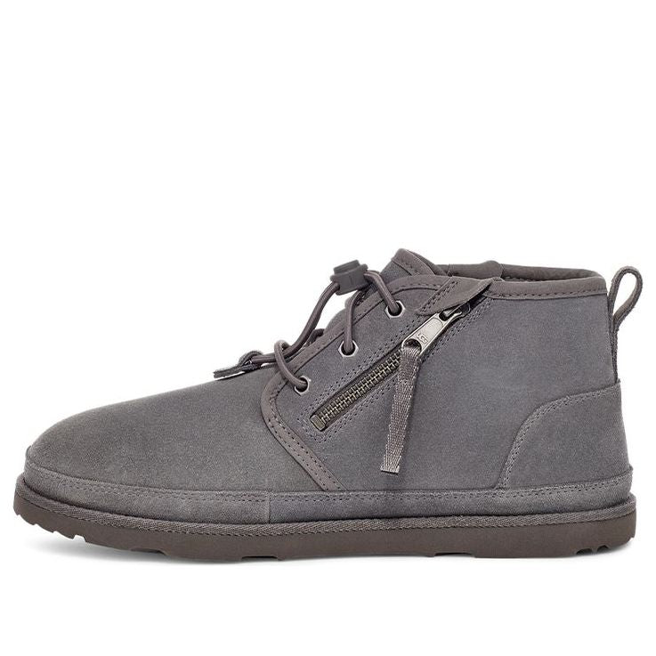 UGG Neumel Adaptive Double Zipper Snow Boots Gray 1118710  display picture 1