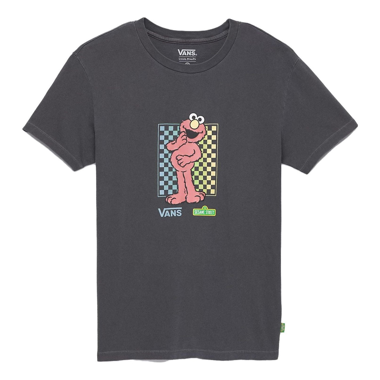 (WMNS) Vans Lizzie x Sesame Street Boyfriend Fit T-Shirt 'Black' VN0007BT1O7