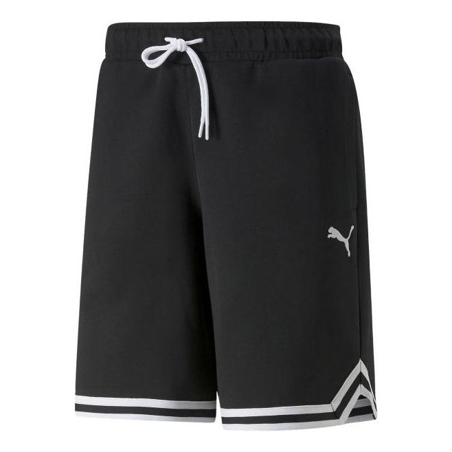 PUMA Logo Automatic Basketball Shorts 'Black' 536134-01