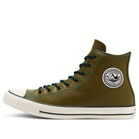 Converse Tumbled Leather Chuck Taylor All Star 'Green White' 165957C