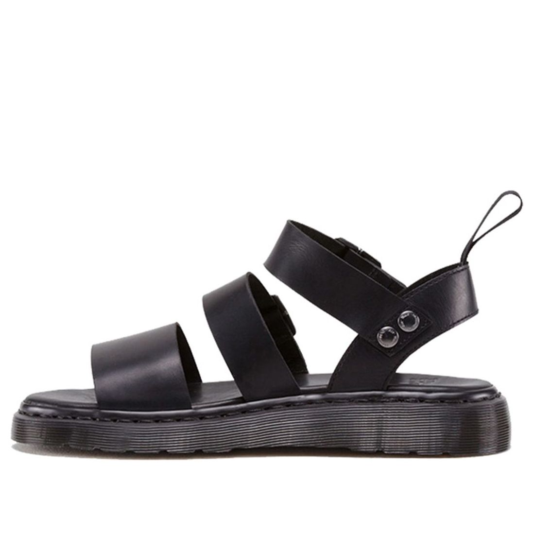 Dr. Martens Gryphon Brando Leather Gladiator Sandals 'Black' 15695001