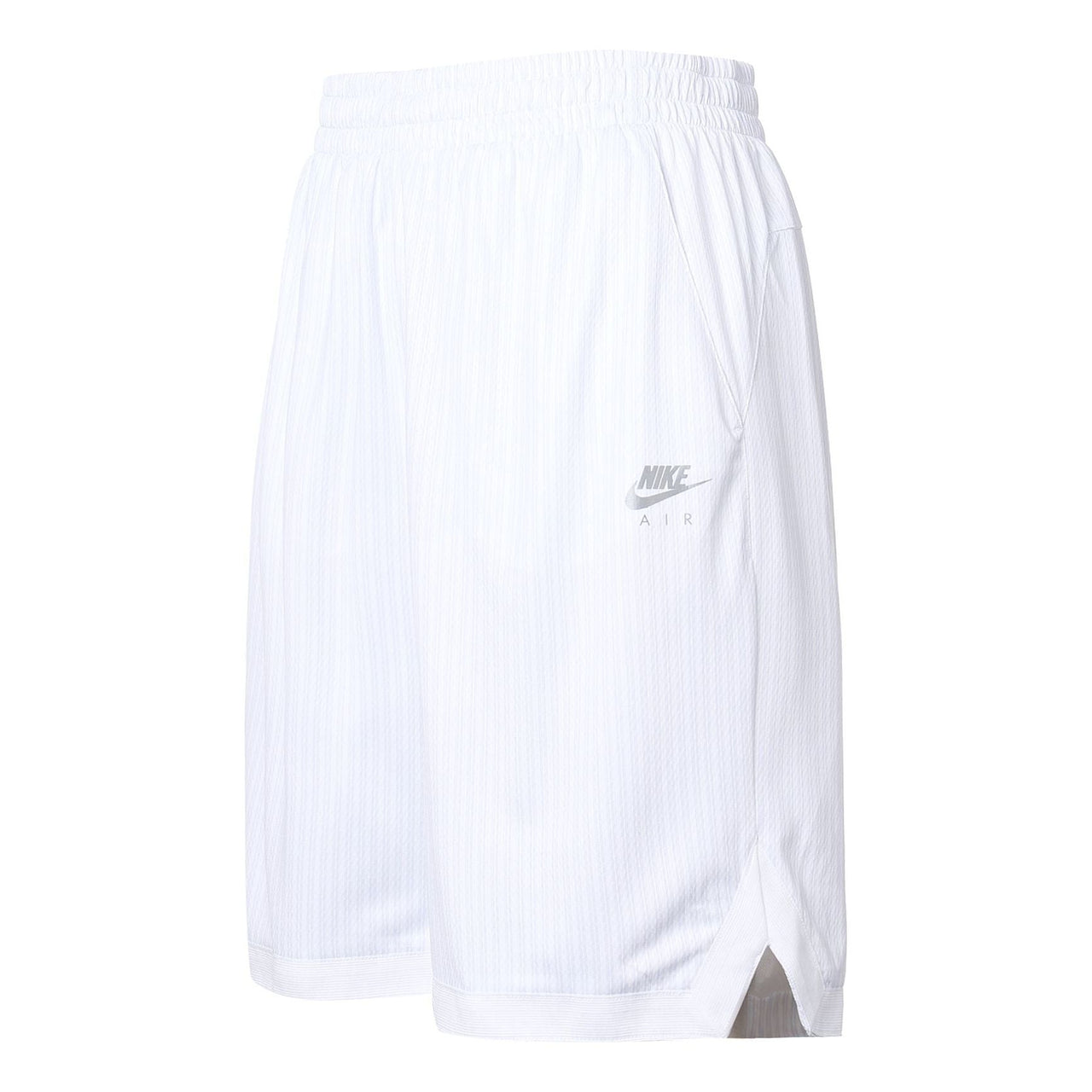 Nike Air x Kim Jones Crossover Reflective Logo Stripe Sports Shorts US Edition Couple Style White DH6588-100