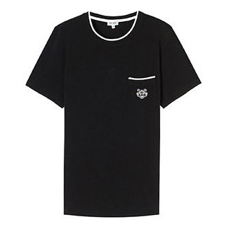 Men's KENZO Round Neck Black Short Sleeve 5TS001-4BA-99