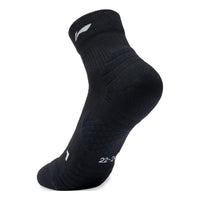 Li-Ning Running Logo Mid Cut Socks 'Black' AWST009-1