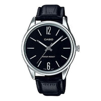 CASIO Quartz Waterproof Mens Black Analog MTP-V005L-1BUDF