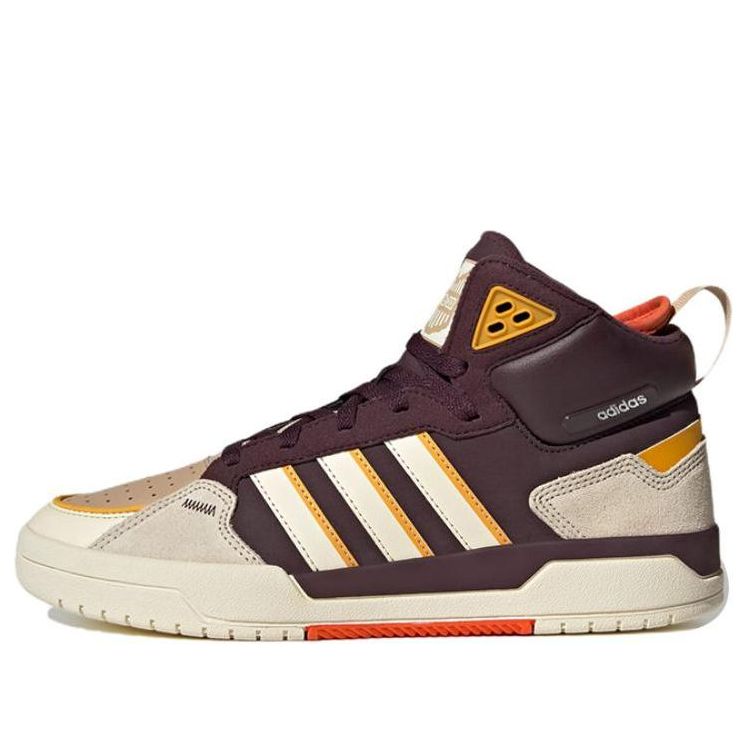 adidas neo 100DB 'Brown Cream Yellow' GY4789