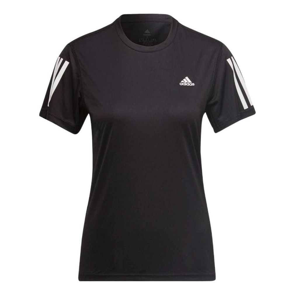 (WMNS) adidas Own The Run T-Shirt 'Black' H59274