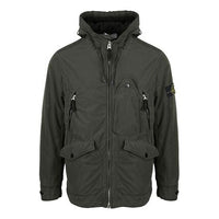 STONE ISLAND David Light-TC Micropile Jacket 'Olive' 731540931-V0059