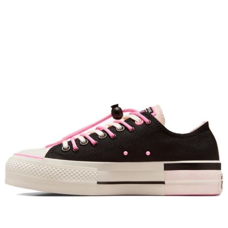 (WMNS) Converse Chuck Taylor All Star Lift Platform Easy On 'Black Fable Pink' A09540C