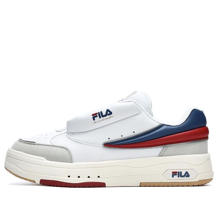 (WMNS) FILA Mix Casual Shoes 'White Grey Blue' F12M244201FWT