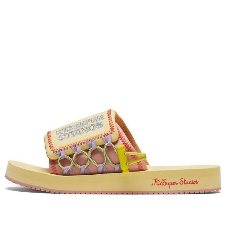 PUMA KidSuper Studios x Wilo Slide 'Yellow Peach Beige' 373543-01