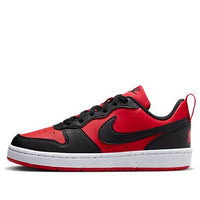 (GS) Nike Court Borough Low Recraft 'University Red Black' DV5456-600