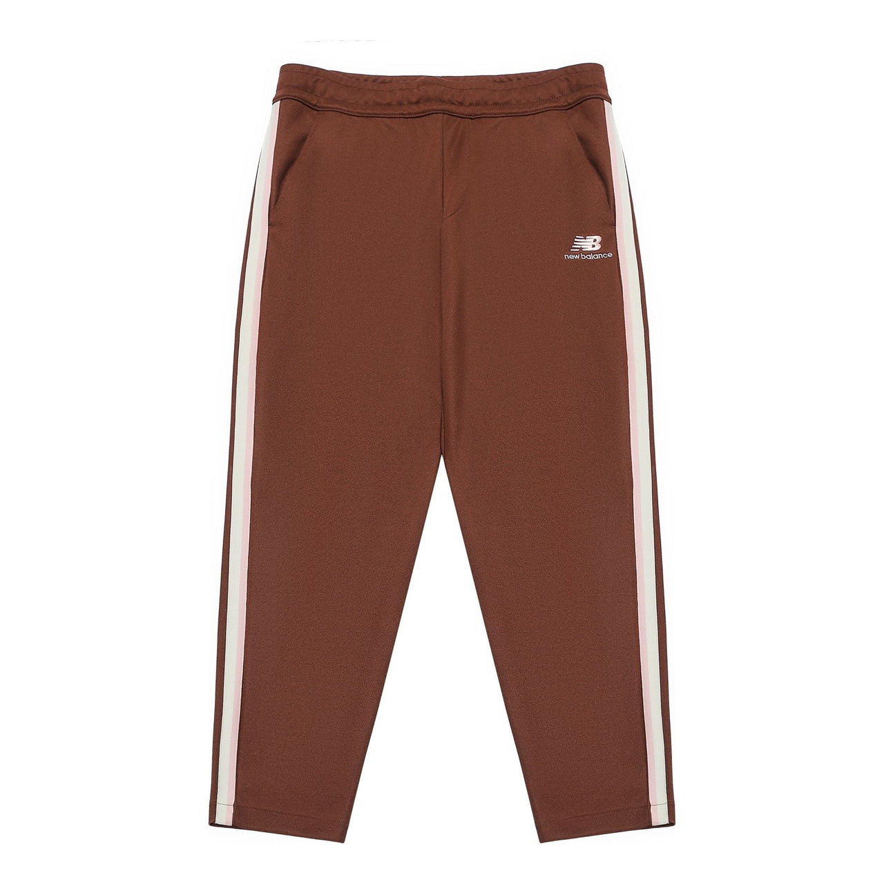 New Balance Athletics Logo Running Pants 'Brown' AMP23550-ROK