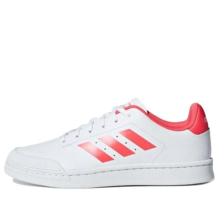 (WMNS) adidas neo Court 70s White Red F34621