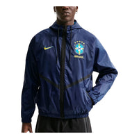 Nike x Brazil Dri-FIT Football Anthem Jacket 'Coastal Blue Midwest Gold' IH1600-433