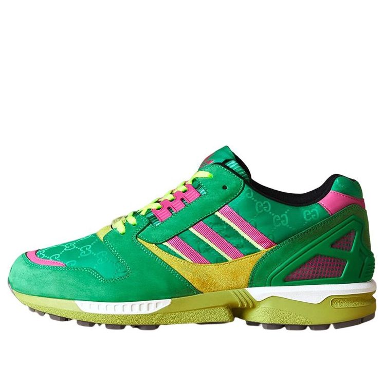 Adidas Originals  GUCCI ZX 8000 Sneakers 'Green Yellow Pink' 721937-AAA89-3749