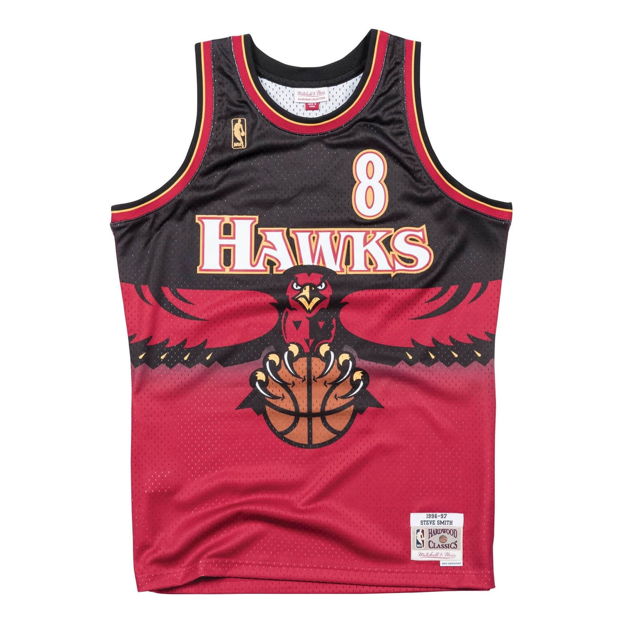 Mitchell & Ness x NBA Atlanta Hawks 1996-97 Road Swingman Jersey 'Steve Smith 8' 7226-3J6-96SSMI1