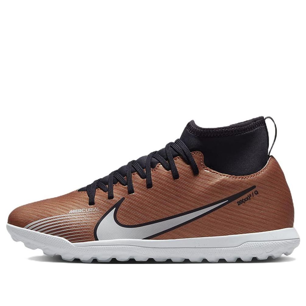 (GS) Nike Jr Mercurial Superfly 9 15 Club TF 'Bronze Black White' DR6073-810