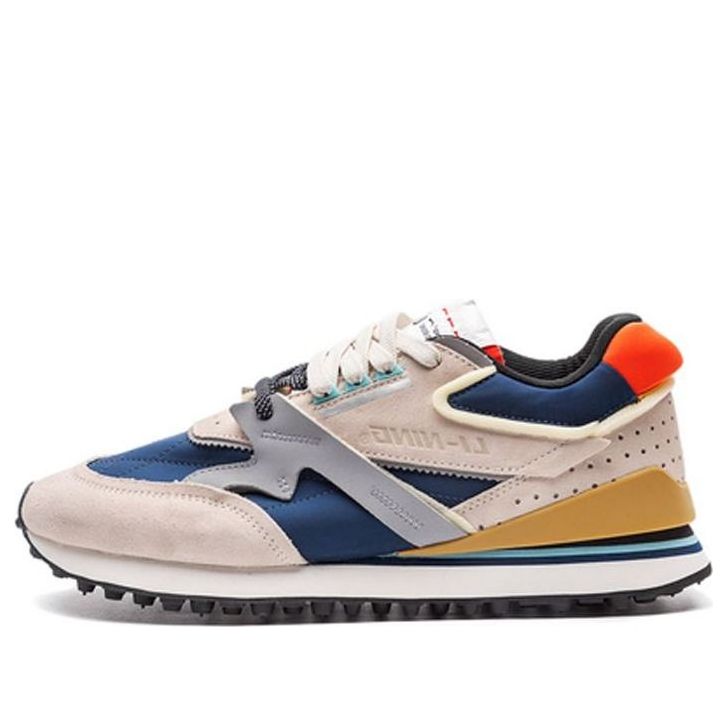 Li-Ning 001 Splicing Stylish 'Blue White Red' AGCP313-2