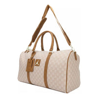Air Jordan Monogram Duffle Bag 'Hemp' JD2413019AD-001